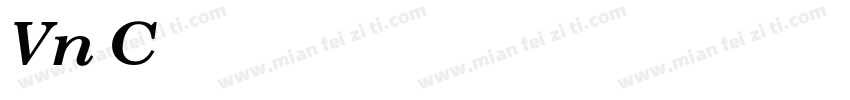 Vn Century Schoolbook L Bold字体转换
